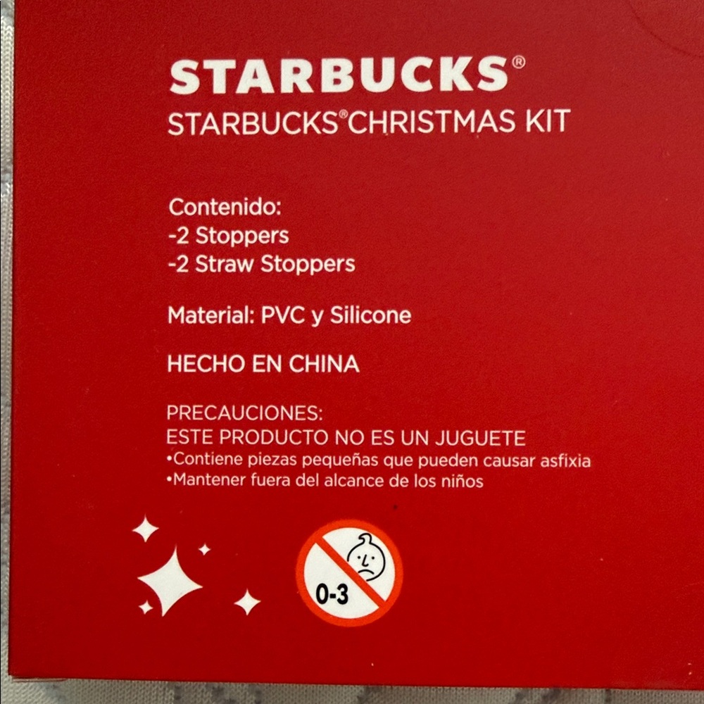 Rare Starbucks Bearista Christmas Cup and Straw cover set from Mexico 🇲🇽 - Picture 3 of 9
